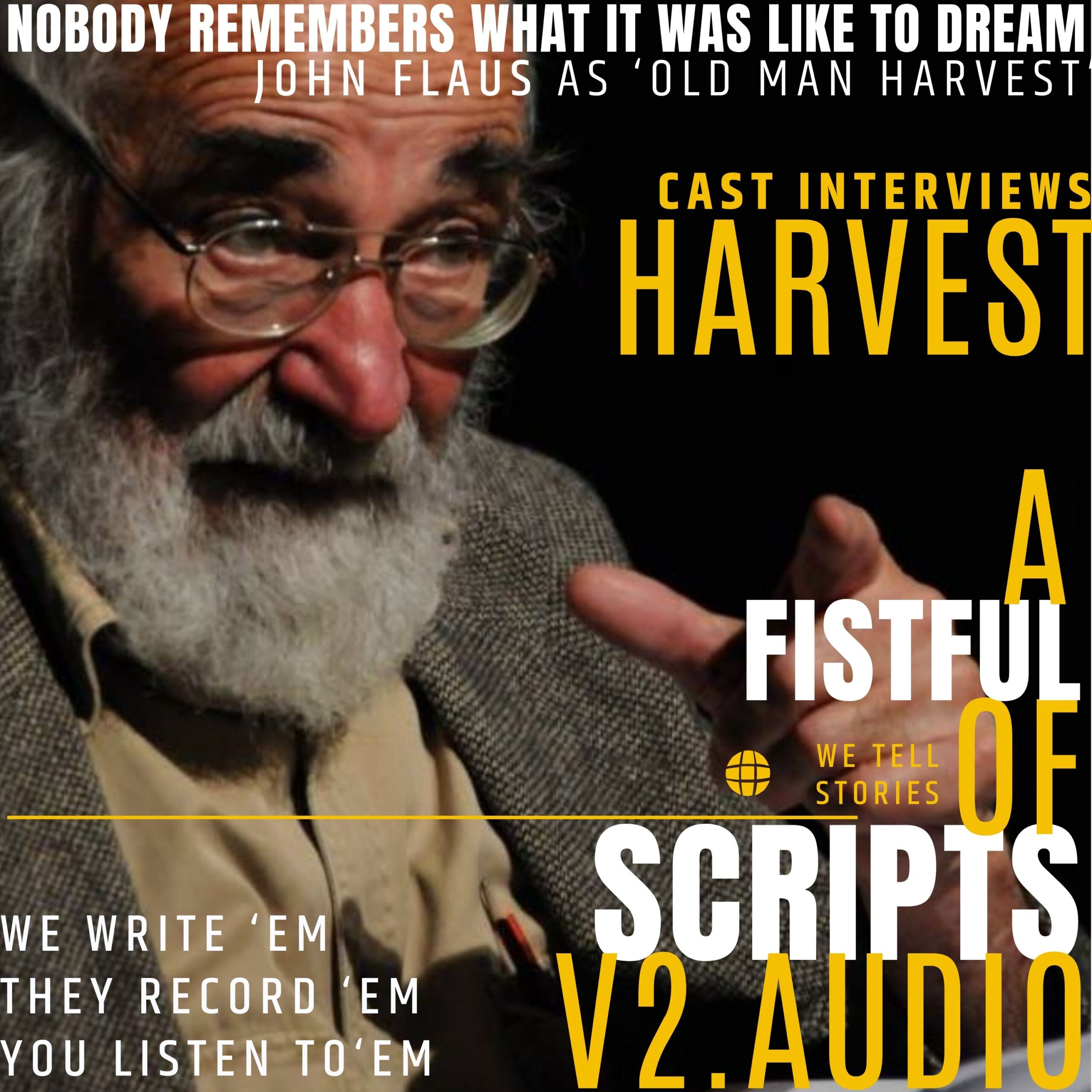 A FISTFUL OF SCRIPTS v2.audio | ‘HARVEST’ – Nobody remembers what it was like to Dream